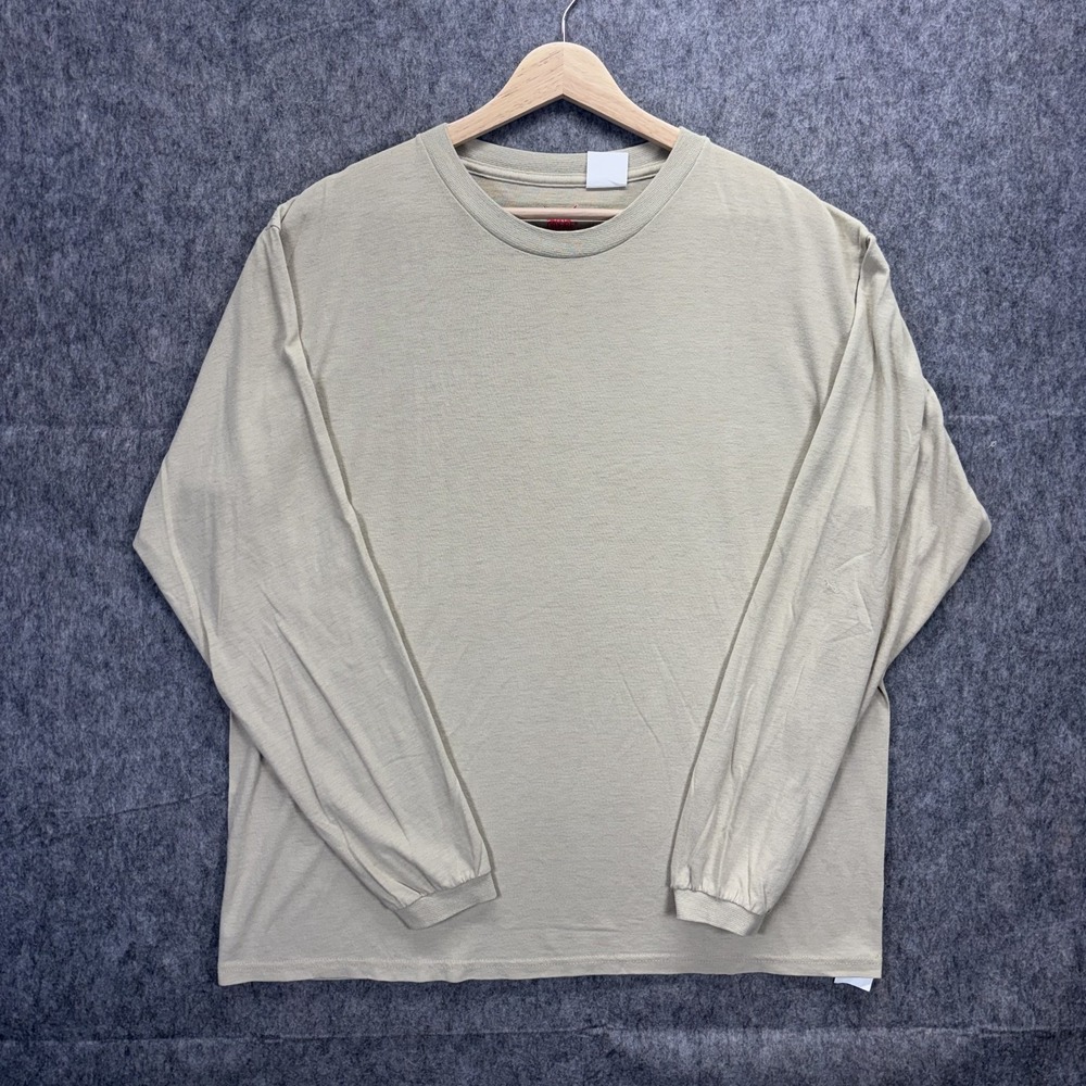 Dri Fire Long Sleeve T-Shirt Men's Large FR Tan Tan Fire Resistant